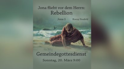 Jona flieht vor dem Herrn: Rebellion